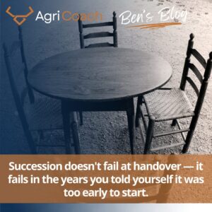 June 26 Blog - Succession Doesn't Fail at Handover